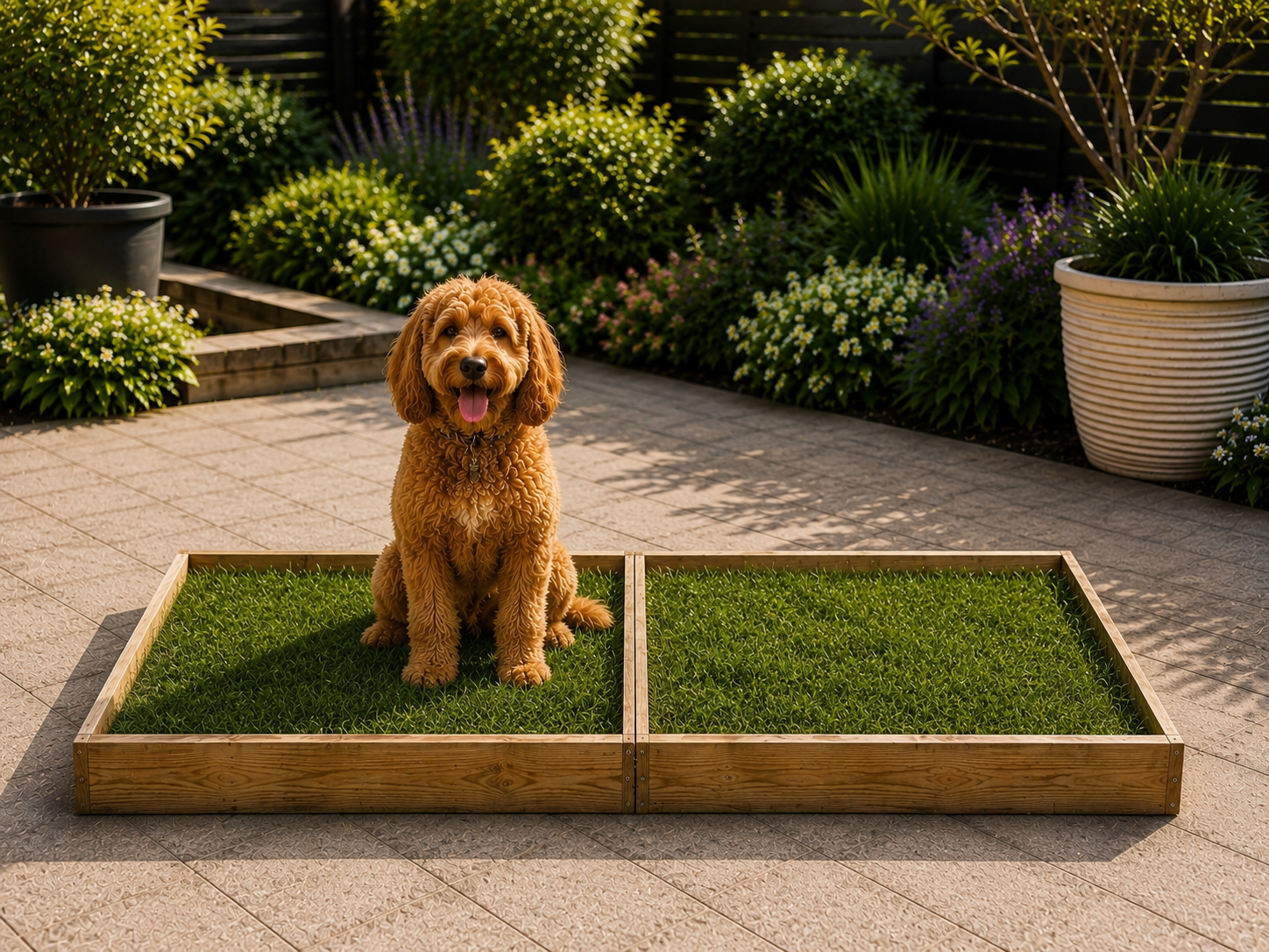 Grass hinged Potty Box for postage only