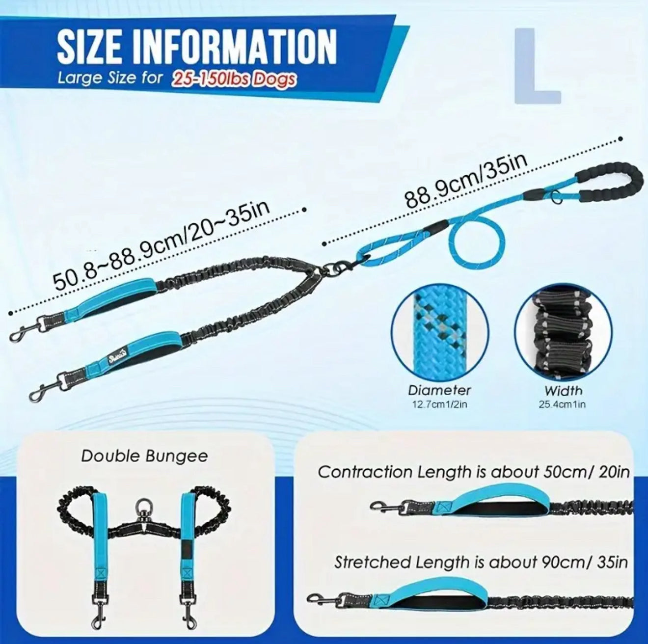 Leash + Tangle Free Split Lead
