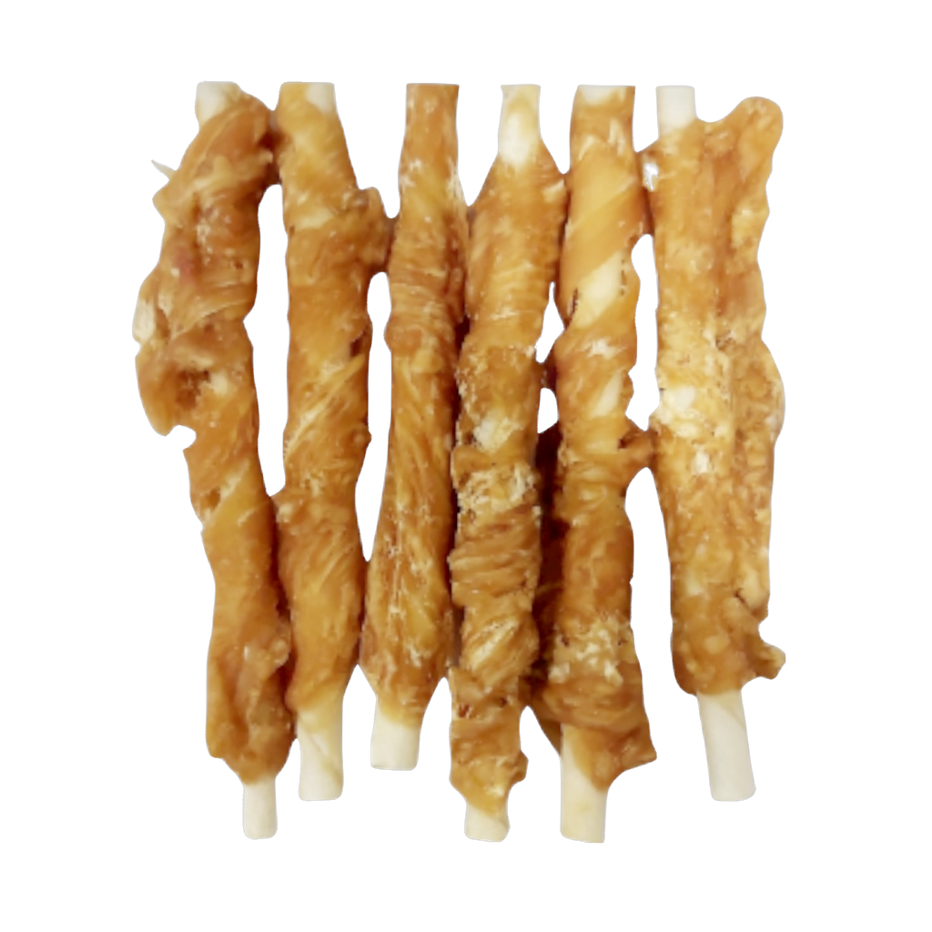 Chicken Wrapped Rawhide Twist