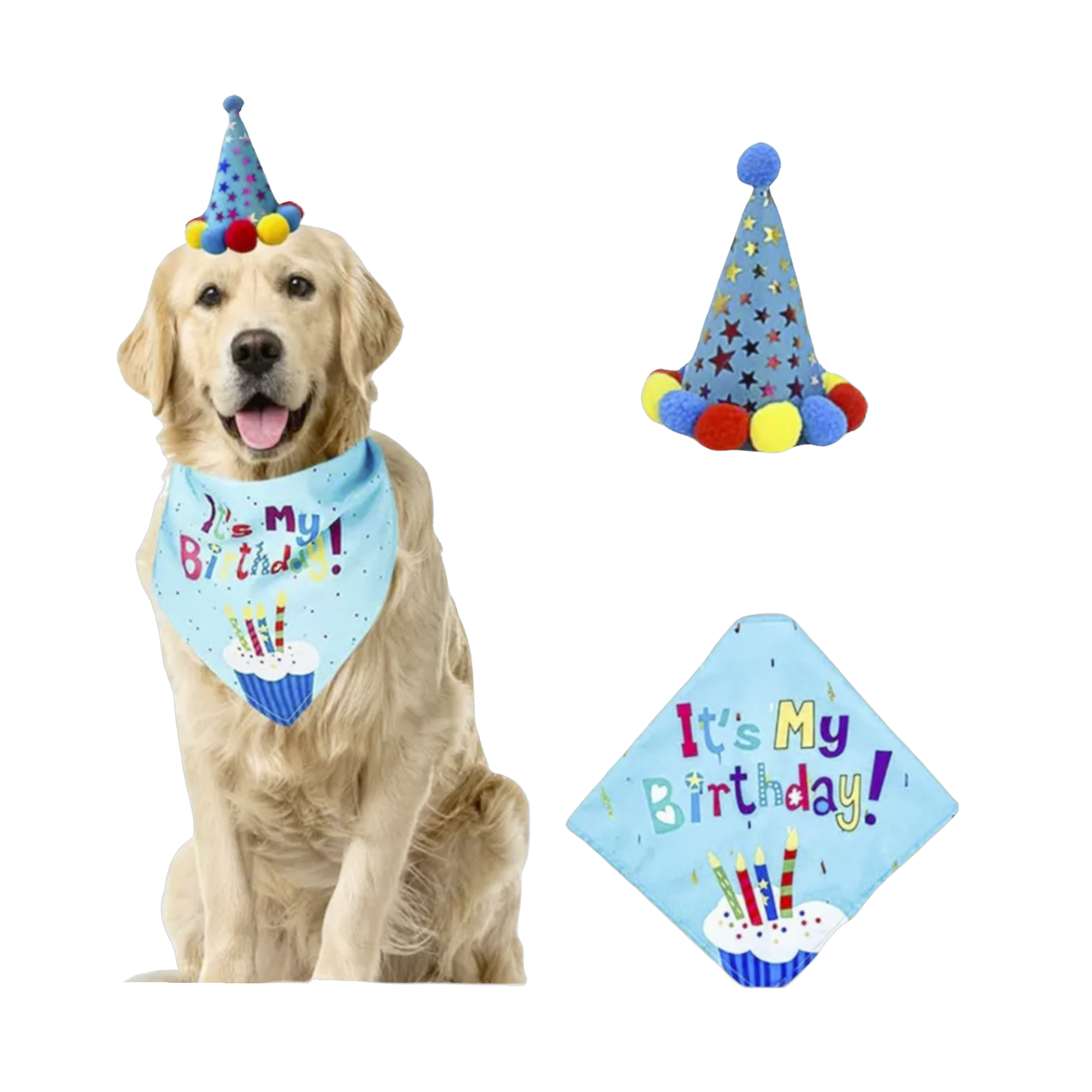 It's My Birthday Bandana & Hat