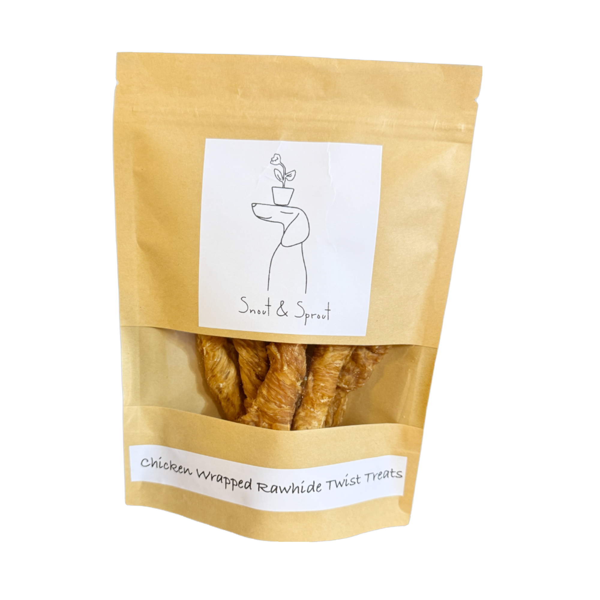 Chicken Wrapped Rawhide Twist