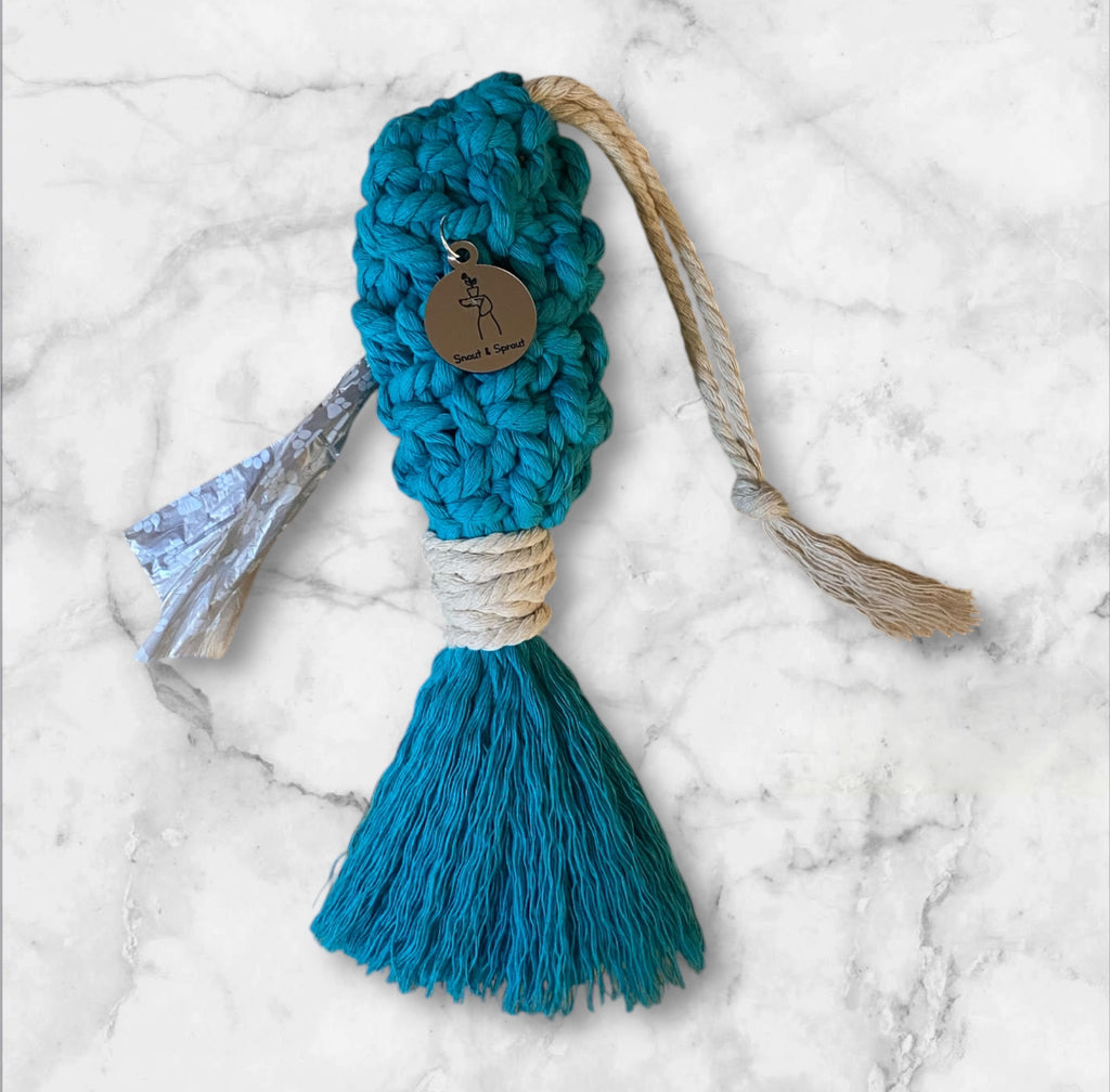 Macrame Boho Poo Bag Holder