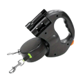Dual Dog Automatic Retractable Leash with 360° Swivel