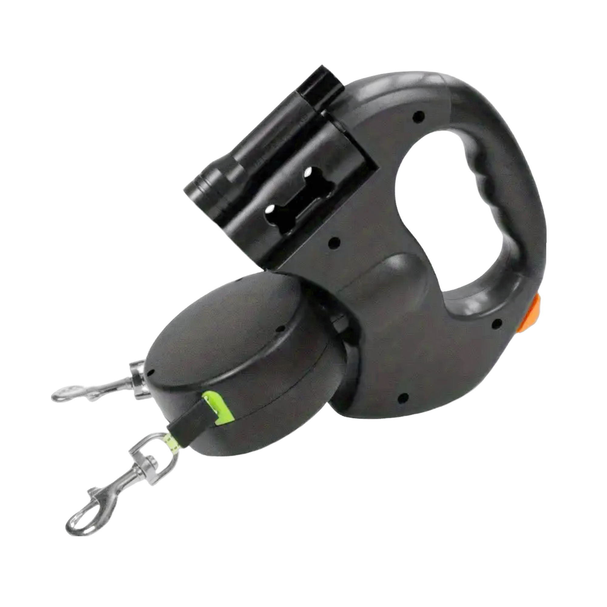 Dual Dog Automatic Retractable Leash with 360° Swivel