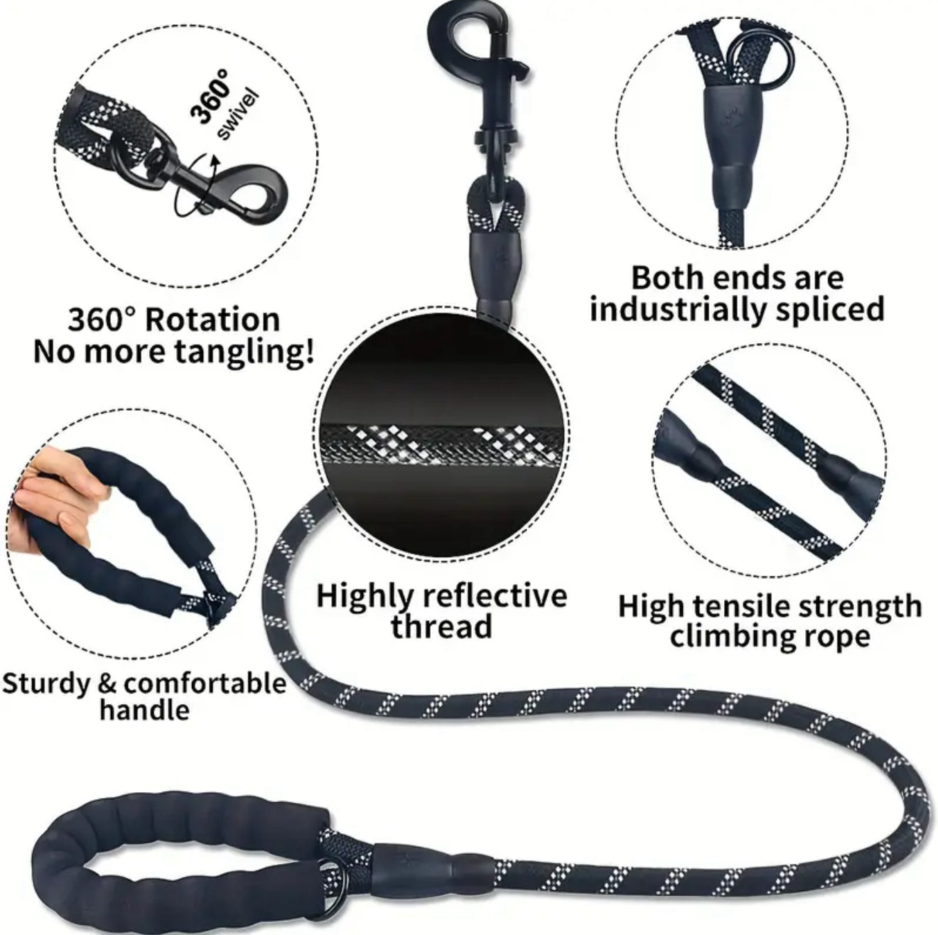 Reflective Pooch Lead